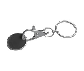 Keyring with shopping coin