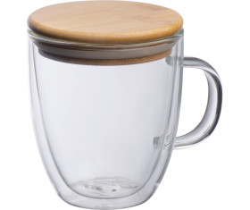 Double-walled glass cup Gerthe