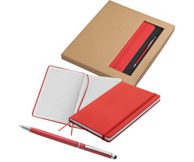 Set of notebook and ball pen Sorgun