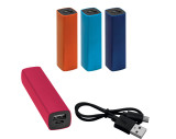 Powerbank 2200 mAh with USB port in a box