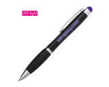 Ballpen with touch function and LED La Nucia