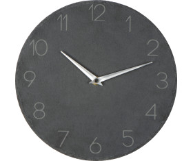 Slate wall clock Graz