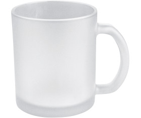Glass coffee mug Geneva